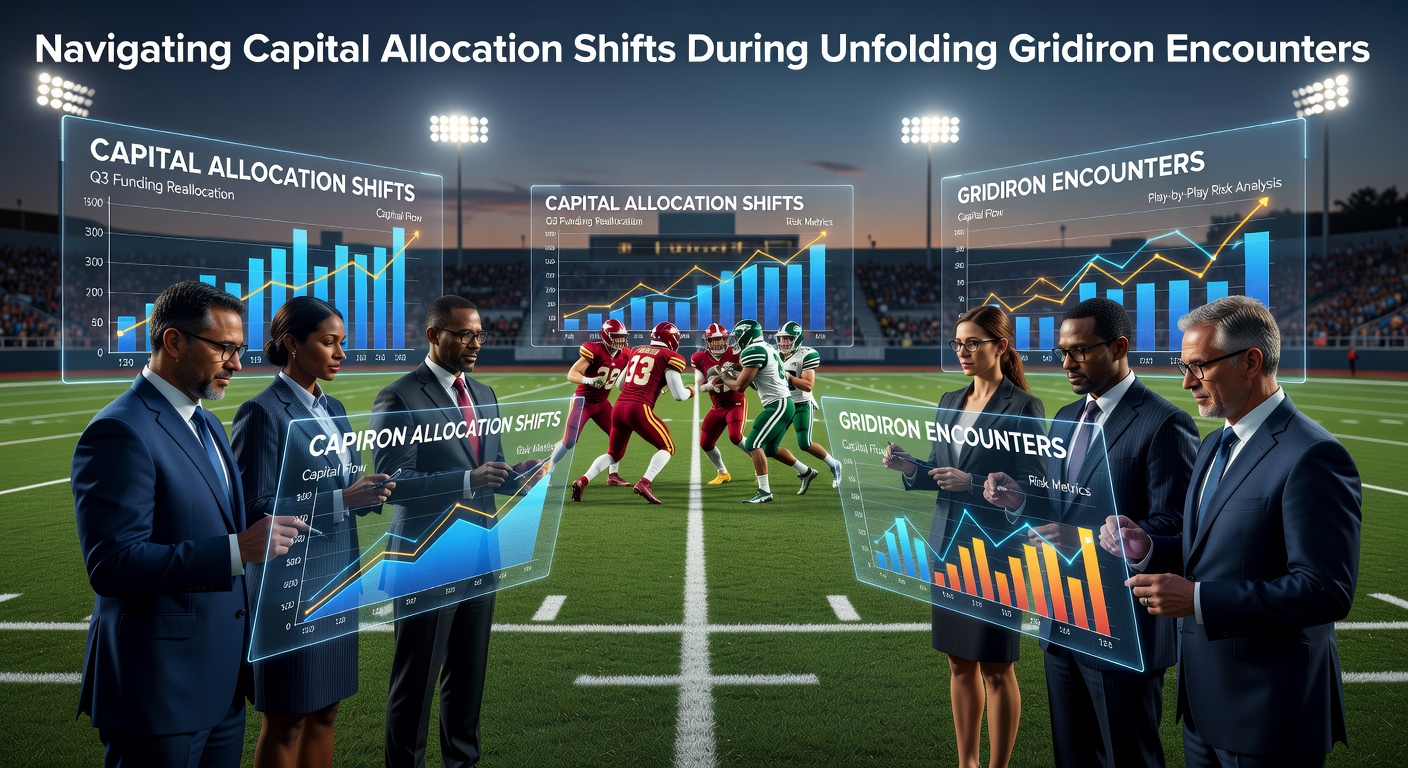 Bettors reviewing live NFL odds boards and adjusting stakes during an ongoing gridiron match